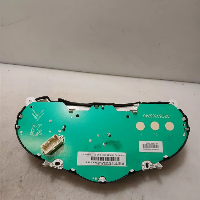 Quadro strumenti completo