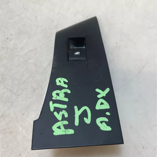 Blocco comandi alzacristalli nero