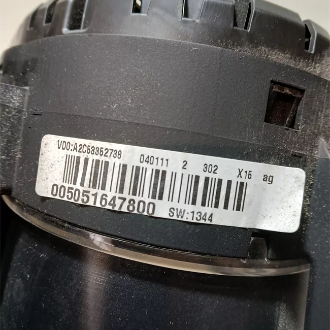 Quadro strumenti completo