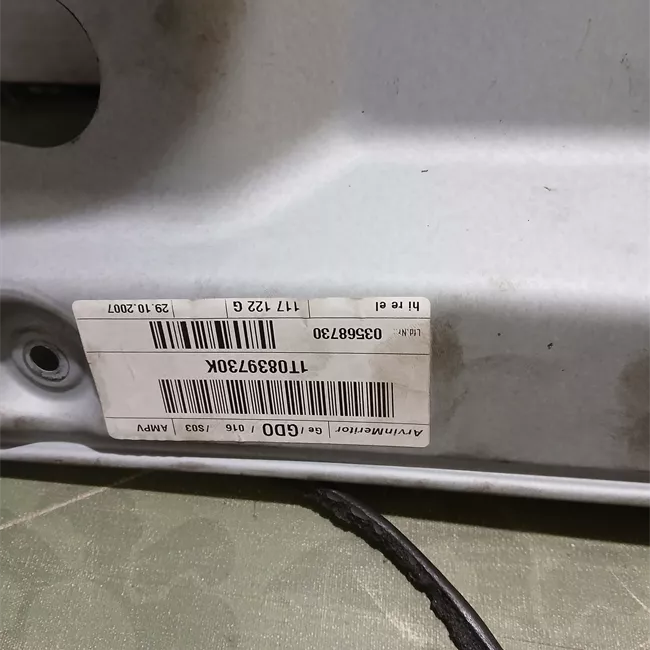 Alzacristallo elettrico porta posteriore destro