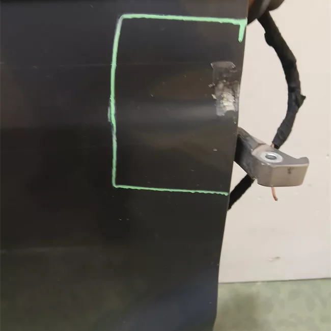 Porta anteriore destra