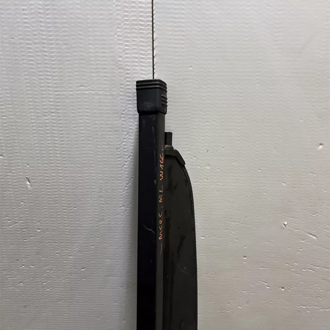 Ripiano cappelliera con copertura vano bagagli nero