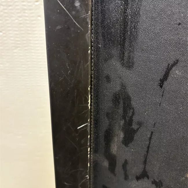 Ripiano cappelliera con copertura vano bagagli nero