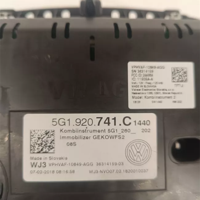 Quadro strumenti completo PR-9S5