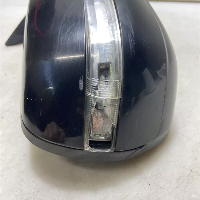 Retrovisore esterno regolazione elettrica destro con fanalino laterale nero