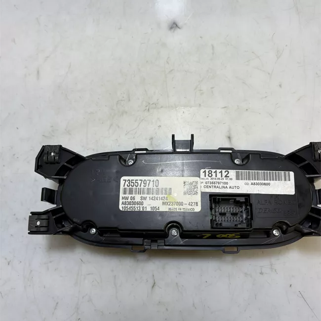 Blocco comando climatizzazione climatizzatore 2