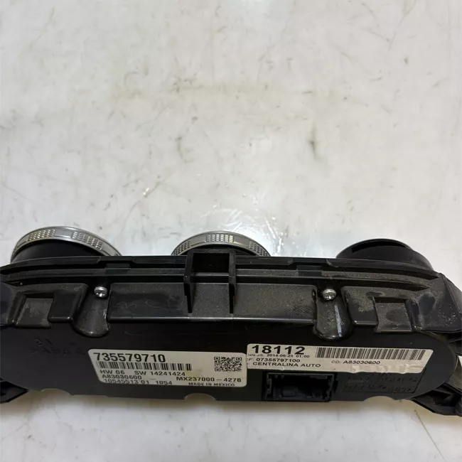 Blocco comando climatizzazione climatizzatore 2