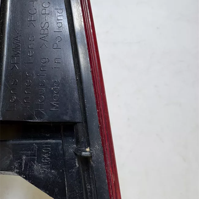 Fanale posteriore parte interno sinistro