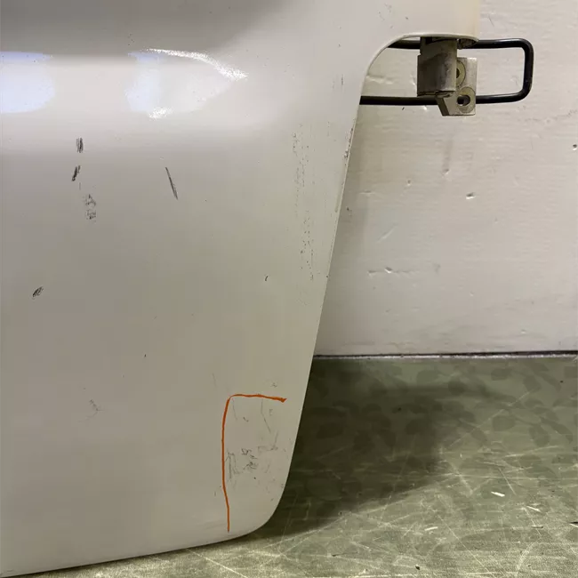 Porta carico posteriore a battente destra senza TERGI