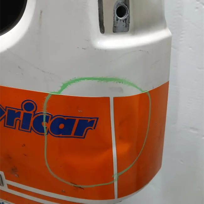 Porta carico posteriore a battente destra