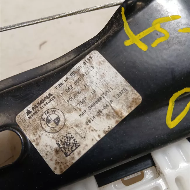 Alzacristallo elettrico porta posteriore sinistro