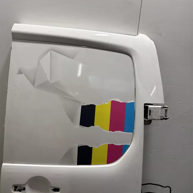 Porta carico posteriore a battente destra Lamierata