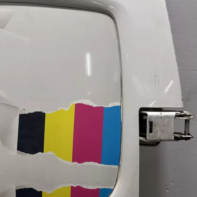 Porta carico posteriore a battente destra Lamierata