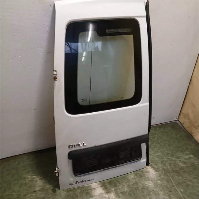 Porta carico posteriore a battente sinistra con fori tergicristallo posteriore