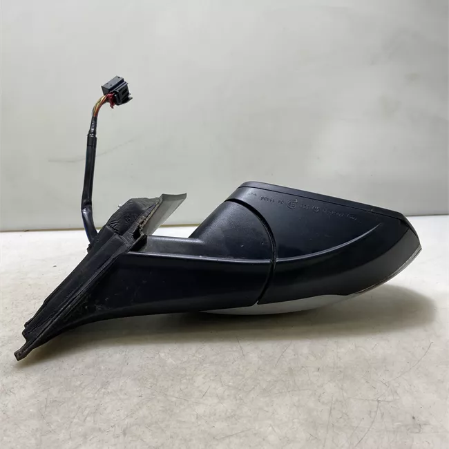 Retrovisore esterno regolazione elettrica destro ripiegabile elettrico nero satinato