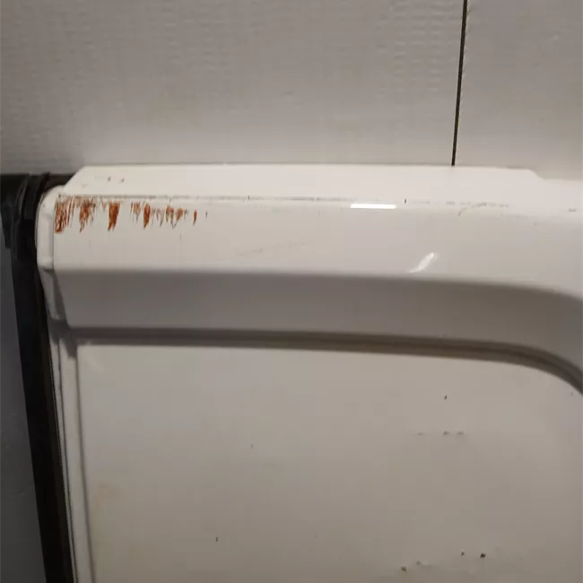 Porta carico posteriore a battente destra Lamierata