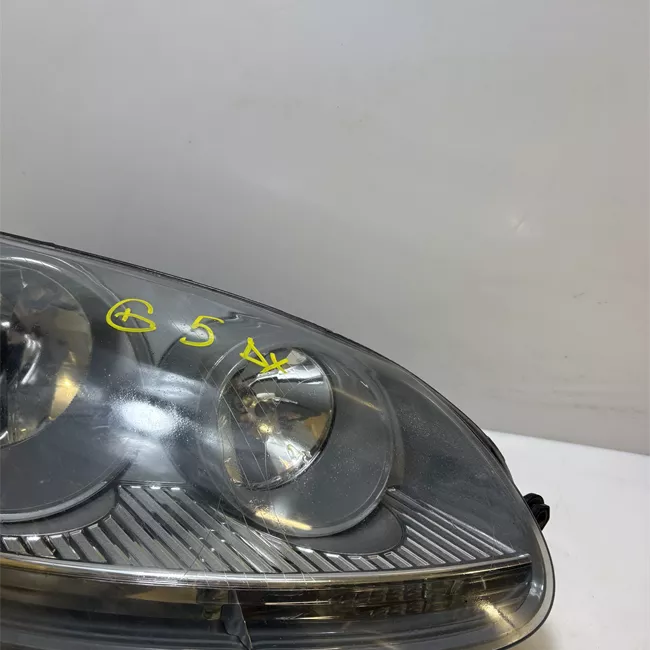 Proiettore destro nero/cromo