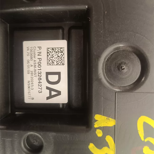 Quadro strumenti completo