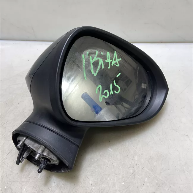 Retrovisore esterno regolazione elettrica destro Ripieghevole elettrico nero satinato