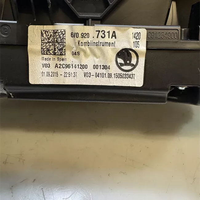 Quadro strumenti completo disp start-stoporta