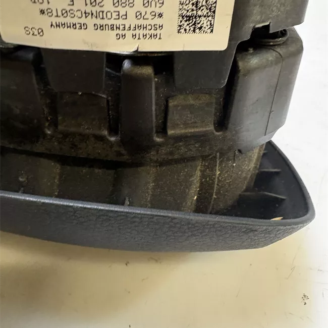 Dispositivo airbag lato guida nero/cromo