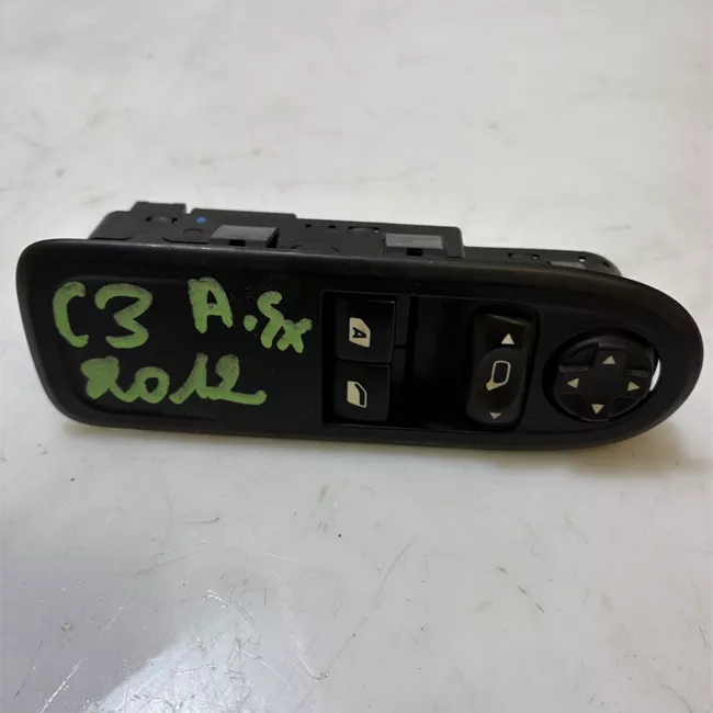 Blocco comandi alzacristalli e retrovisori esterno nero cornelie