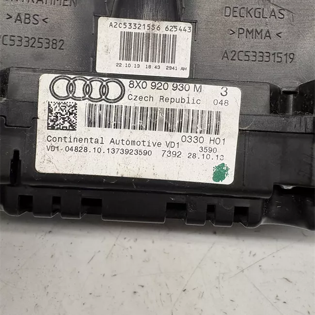 Quadro strumenti completo