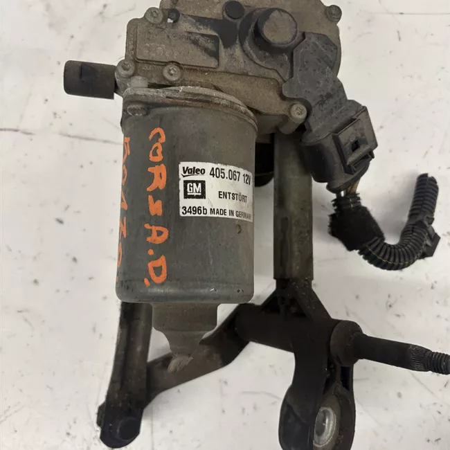 Meccanismo tergiparabrezza con motorino