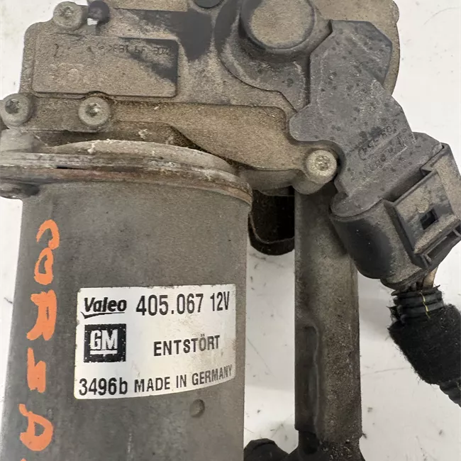 Meccanismo tergiparabrezza con motorino