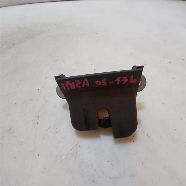 Serratura portello posteriore nero satinato