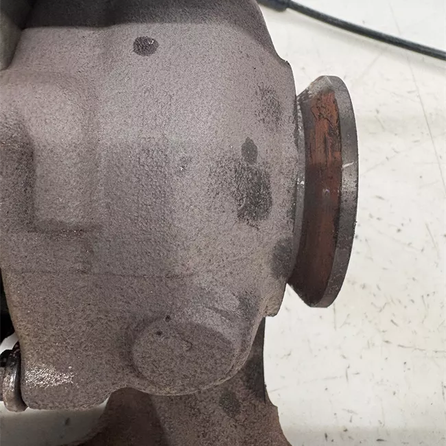 Turbocompressore con collettore scarico