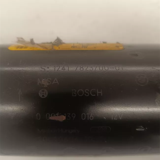 Motorino avviamento con relè