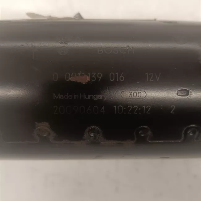 Motorino avviamento con relè