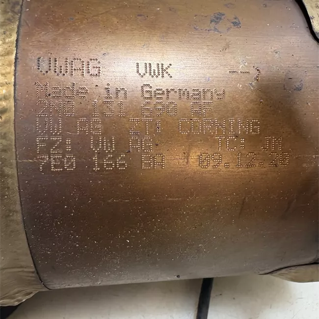 Convertitore catalitico rotaz