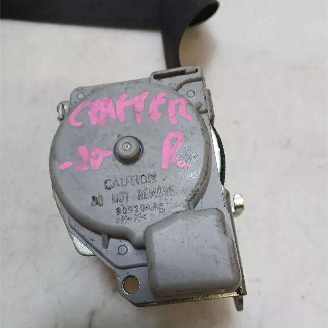 Cintura di sicurezza anteriore destra nero satinato