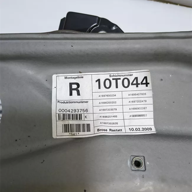 Alzacristallo elettrico porta posteriore destro