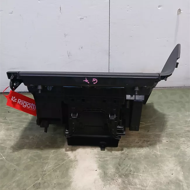 Portaoggetti cruscotto nero titanio