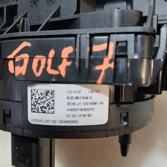 Devioguidasgancio volante pelle nero/bianco