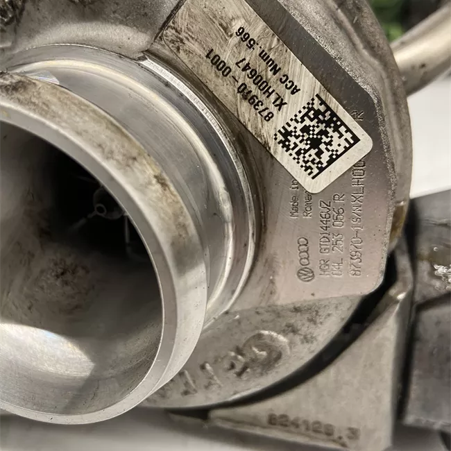 Turbocompressore con collettore scarico