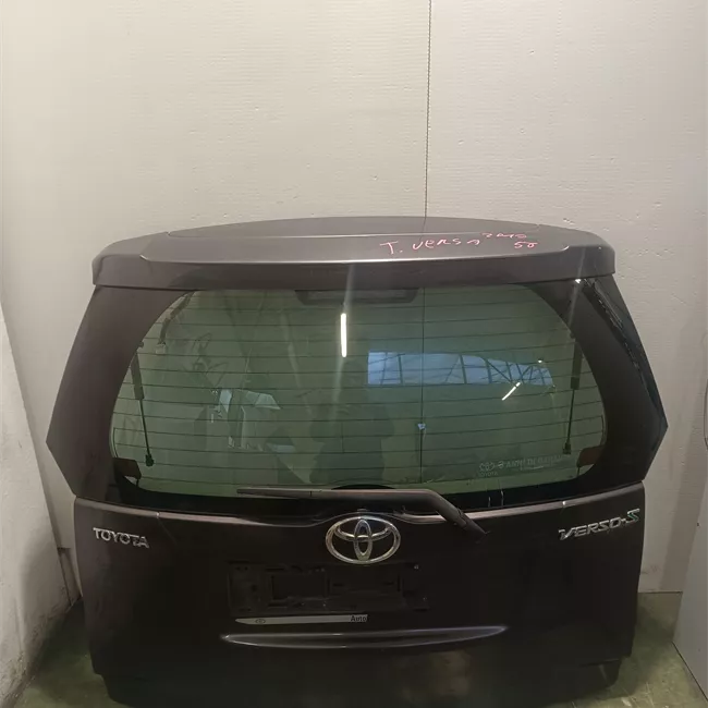 Portello posteriore con telecamera