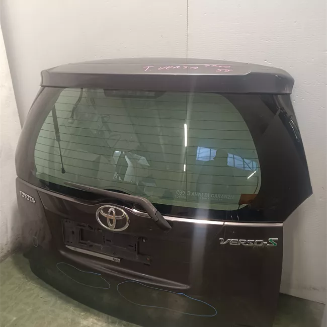 Portello posteriore con telecamera