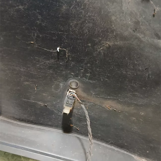 Parafango anteriore sinistro