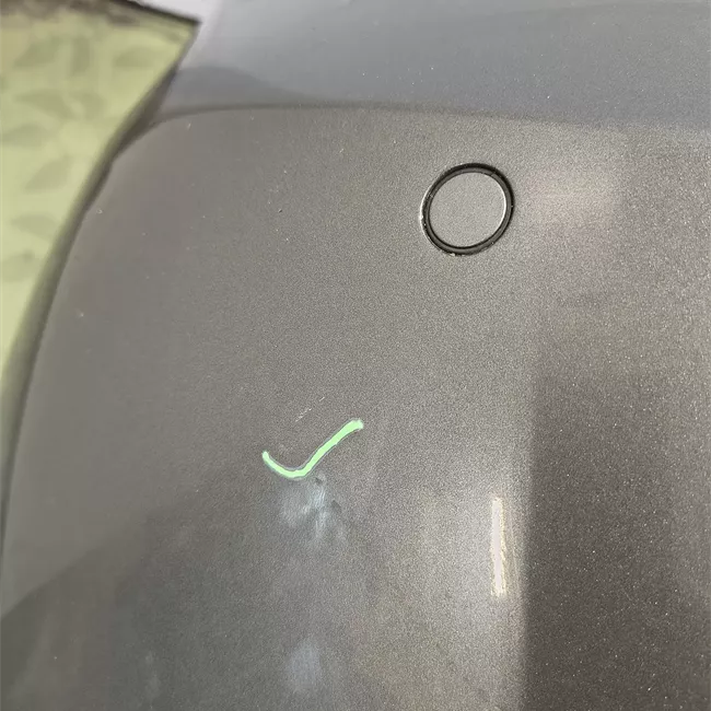 Paraurti posteriore con sensori parcheggio primer