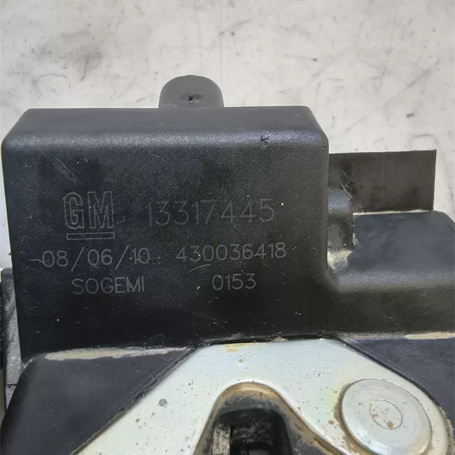 Serratura portello posteriore