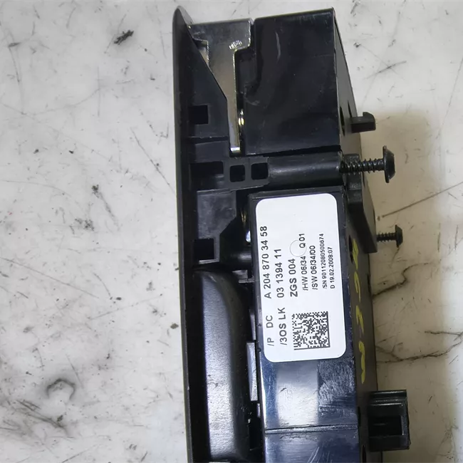 Blocco comandi alzacristalli e retrovisori esterno nero