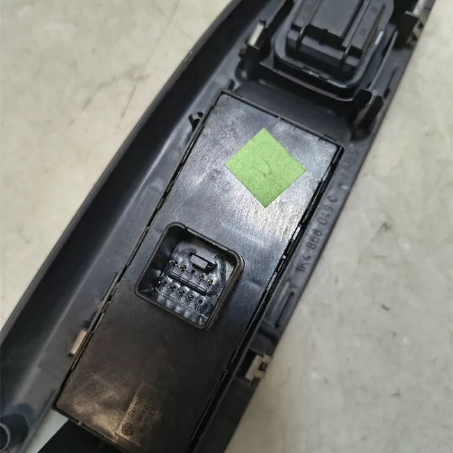 Blocco comandi alzacristalli nero/bianco