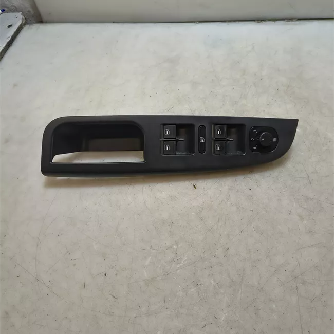 Blocco comandi alzacristalli nero/bianco