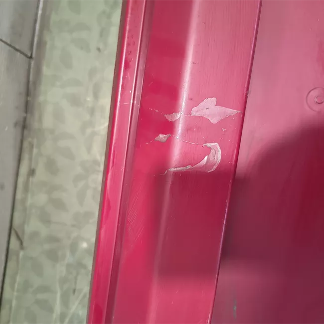 Paraurti posteriore con sensori parcheggio primer