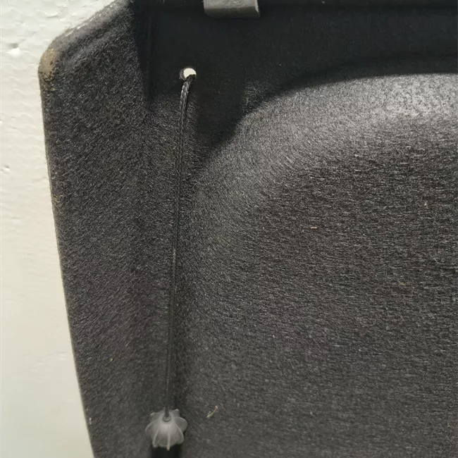 Ripiano cappelliera nero