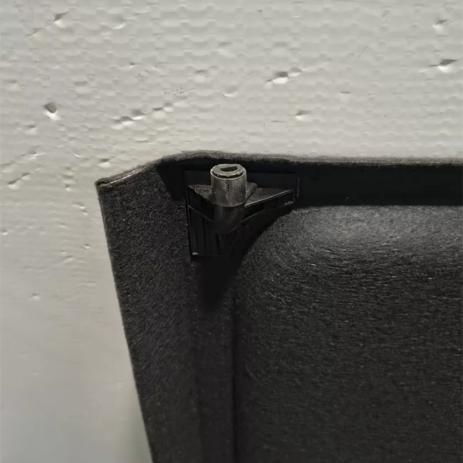 Ripiano cappelliera nero